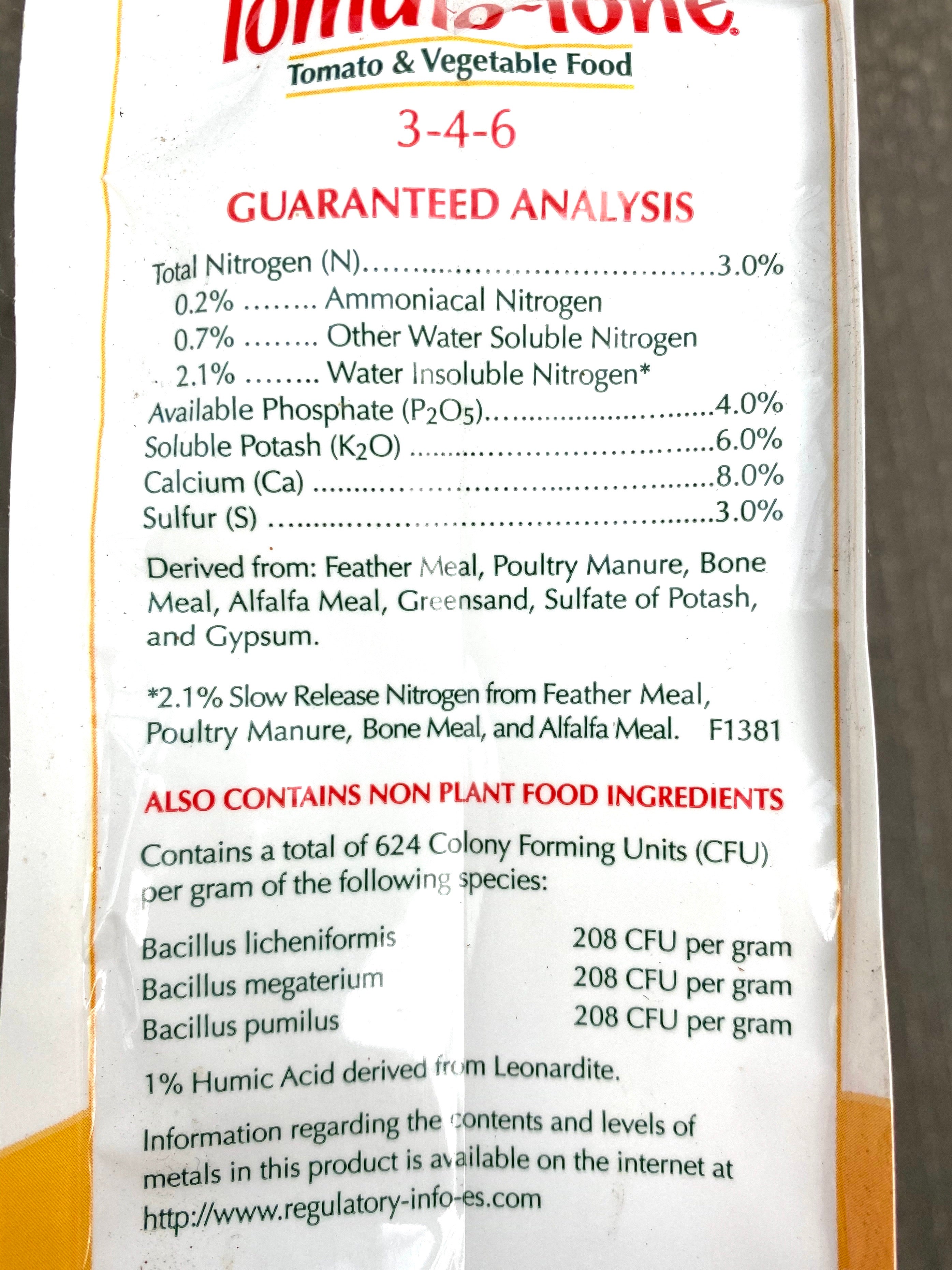 Espoma Organic Tomato-tone 4lb